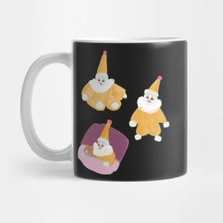 small but knowing clown pattern Mug